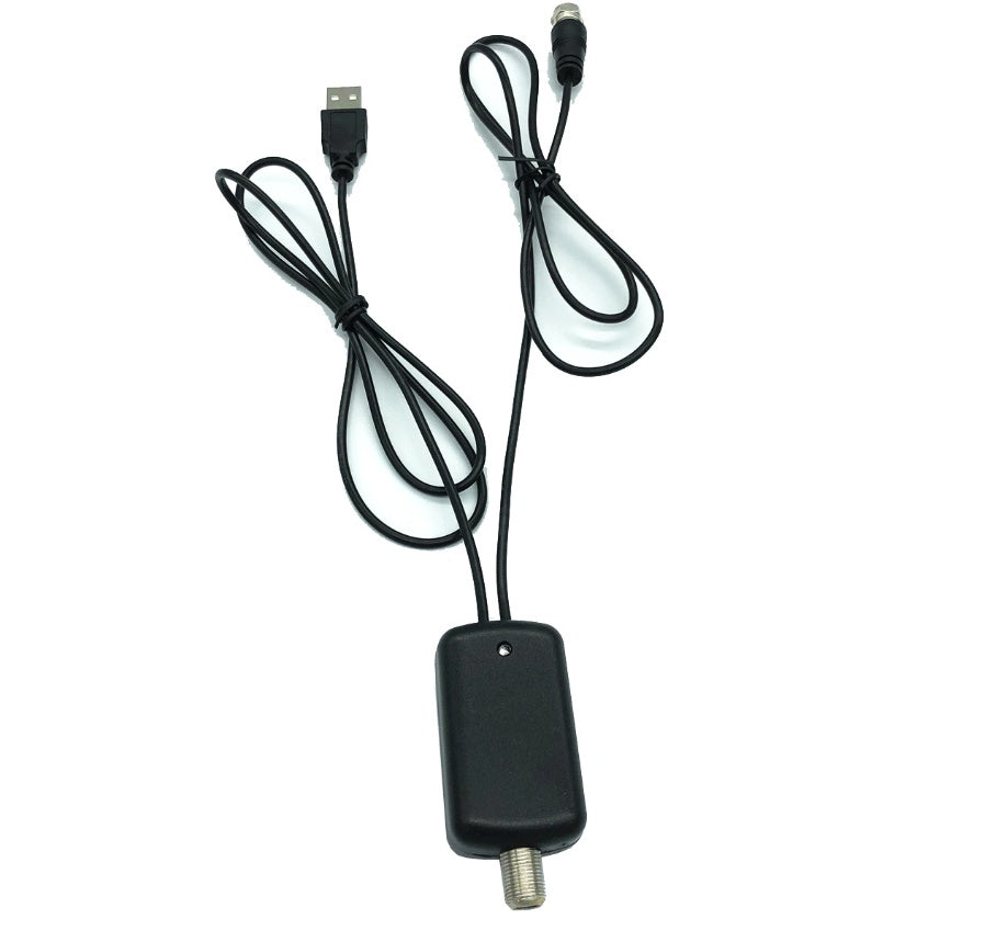Low Noise HDTV Antenna Signal Booster with Easy Installation