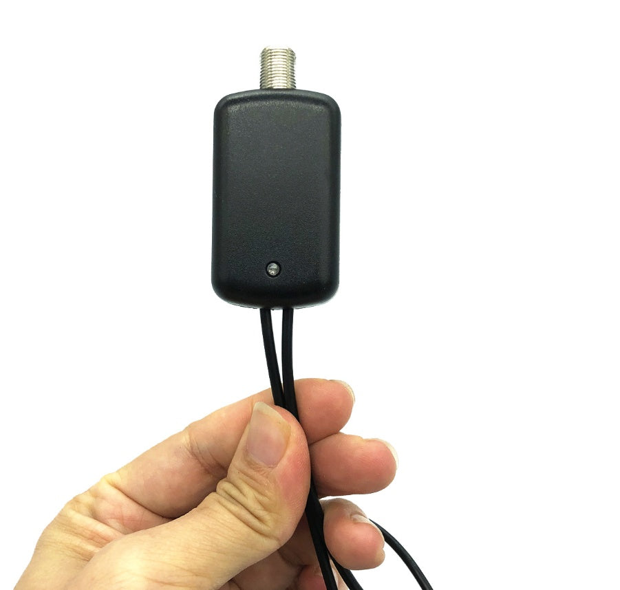 Low Noise HDTV Antenna Signal Booster with Easy Installation