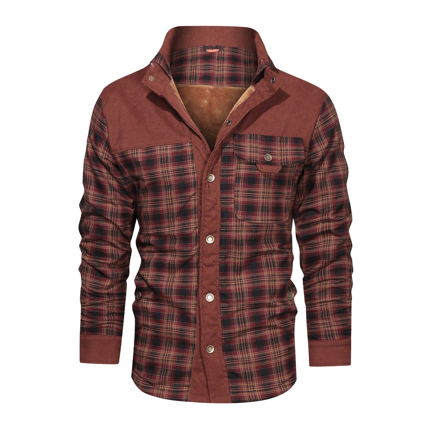 Men's Wool Thick Coat Jacket - World Bazaar Life
