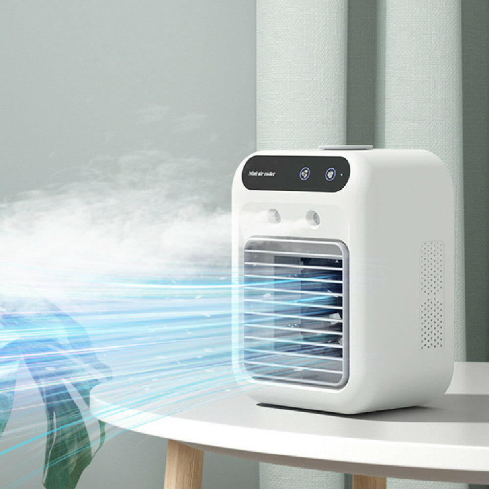 Portable Air Cooler Fan – Water Cooling for Room, Office & Car - World Bazaar Life