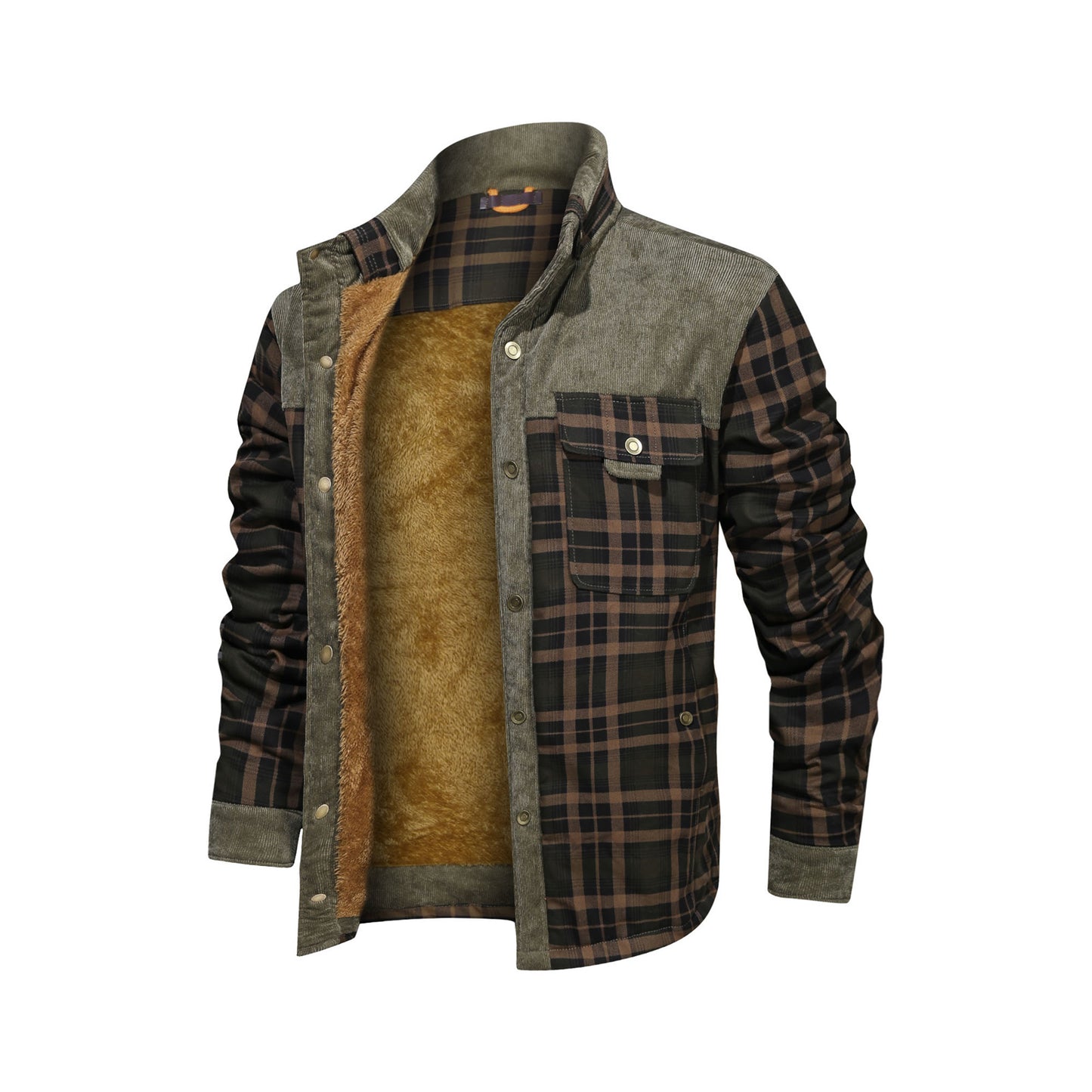 Men's Wool Thick Coat Jacket - World Bazaar Life