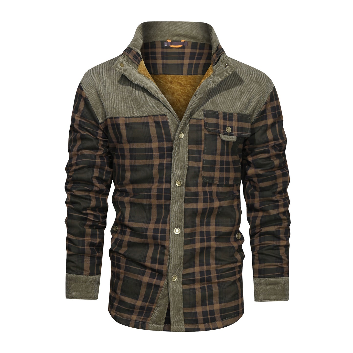 Men's Wool Thick Coat Jacket - World Bazaar Life