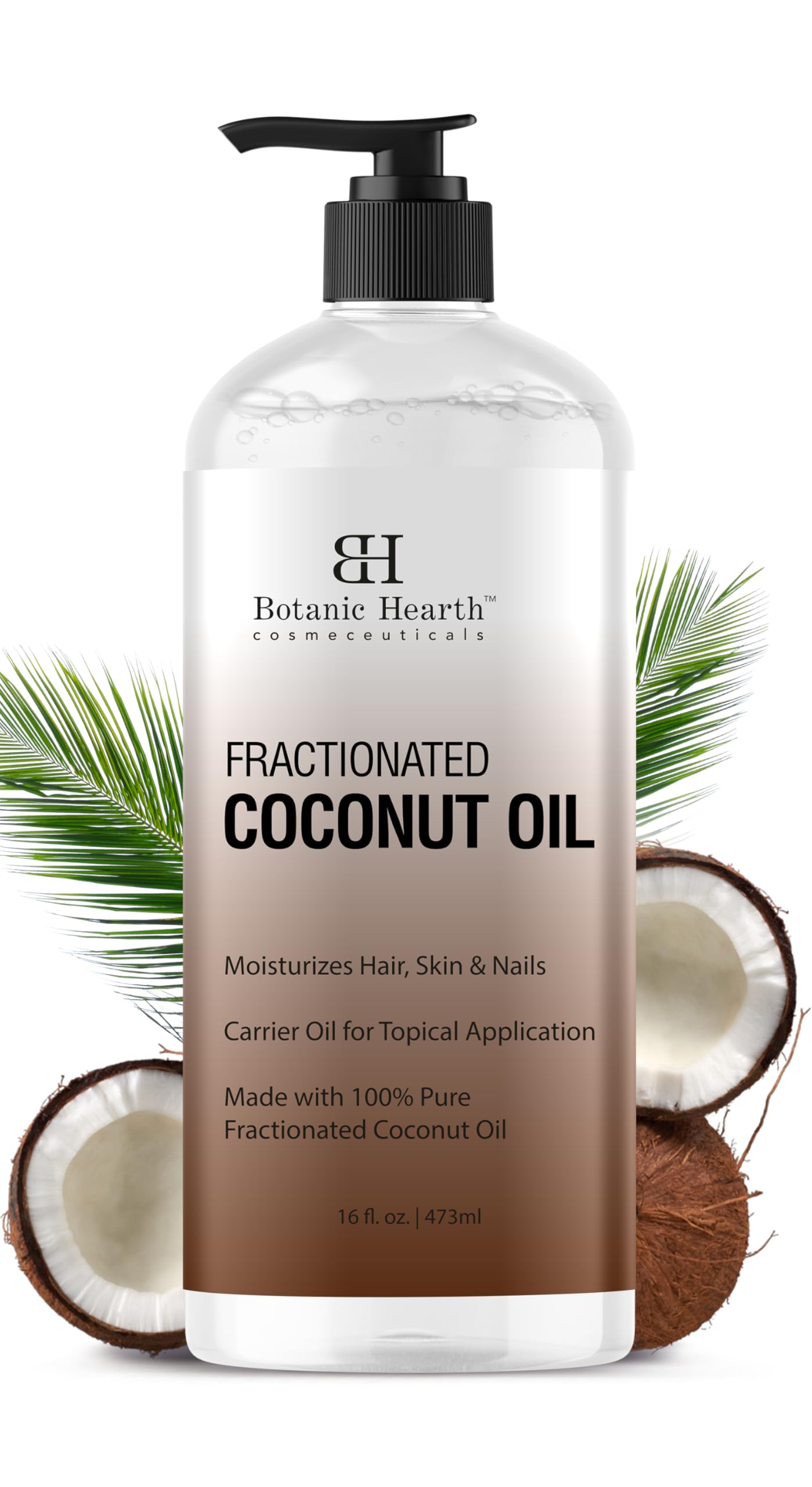 Botanic Hearth 100% Pure Rosemary Oil For Hair Growth (6.7 fl oz) Infused With Biotin, Jojoba & castor Oil | Nourishing & Volumizing | Non GMO Verified