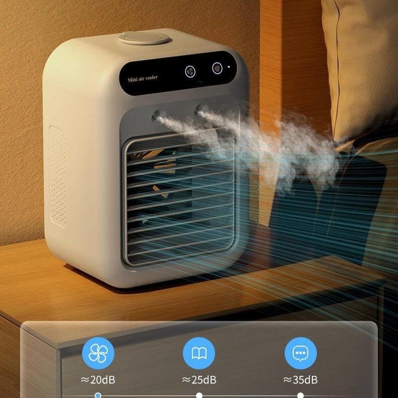 Portable Air Cooler Fan – Water Cooling for Room, Office & Car - World Bazaar Life