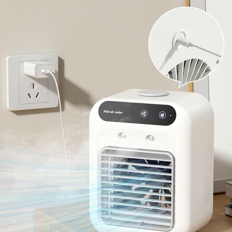Portable Air Cooler Fan – Water Cooling for Room, Office & Car - World Bazaar Life