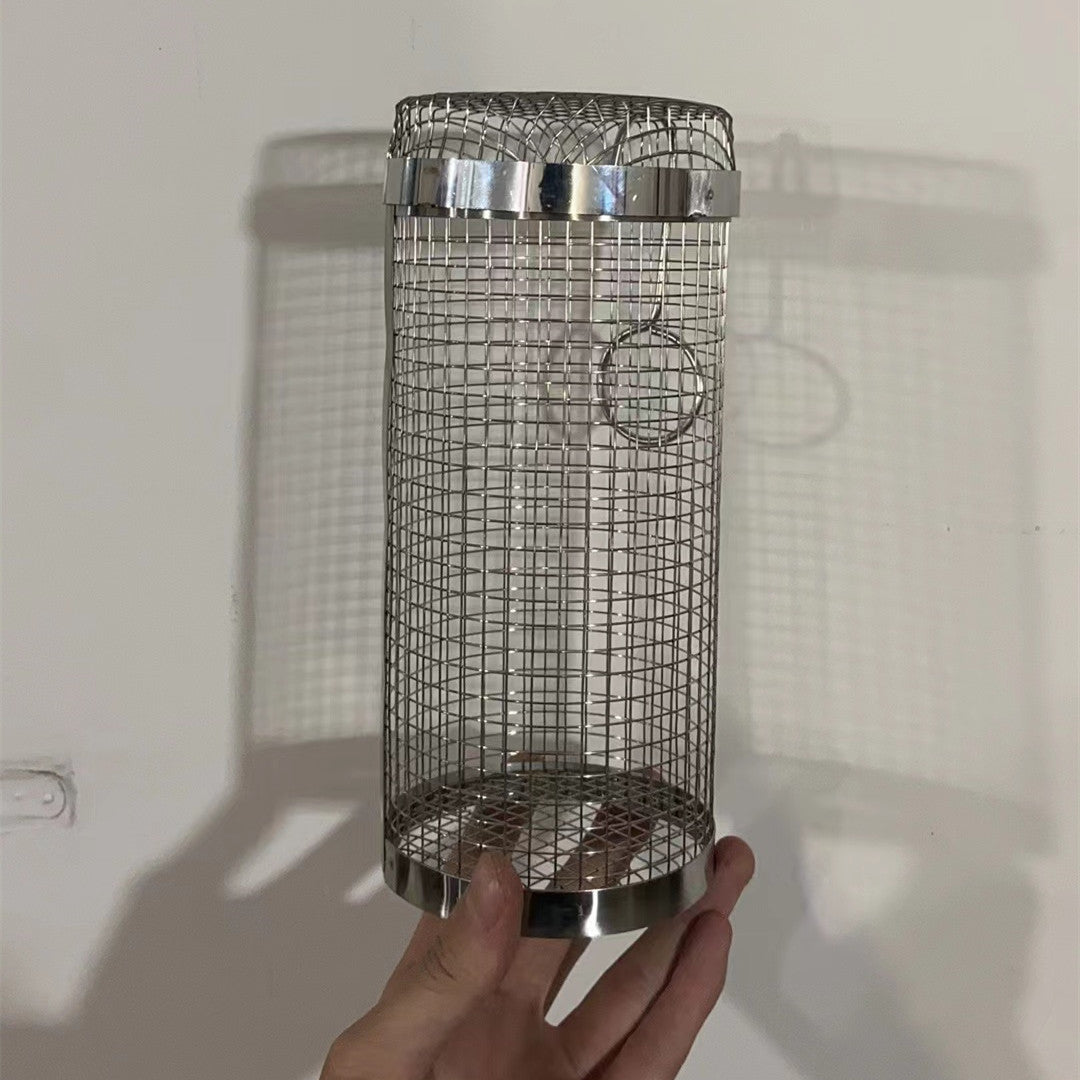 Portable Metal BBQ Grilling Basket for Camping