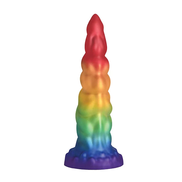UD_Creature Cocks Magic Rider Unicorn Silicone Dildo - Rainbow