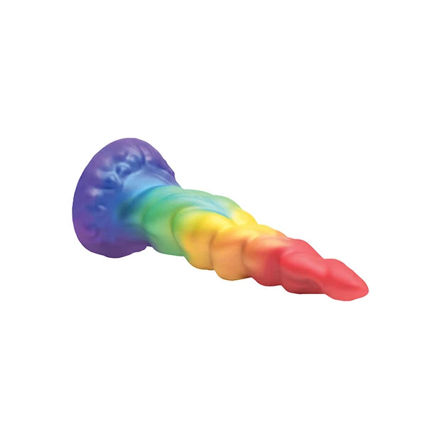 UD_Creature Cocks Magic Rider Unicorn Silicone Dildo - Rainbow