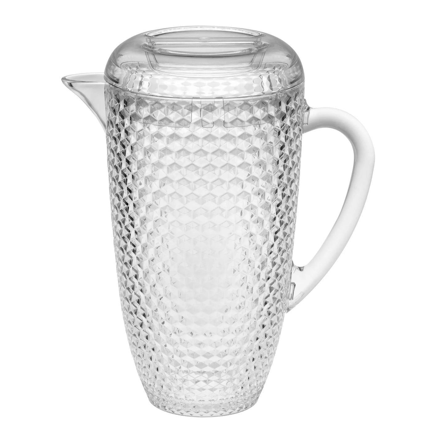 2.5 Quart Clear Diamond Acrylic Serving Pitcher HMS Drinkware