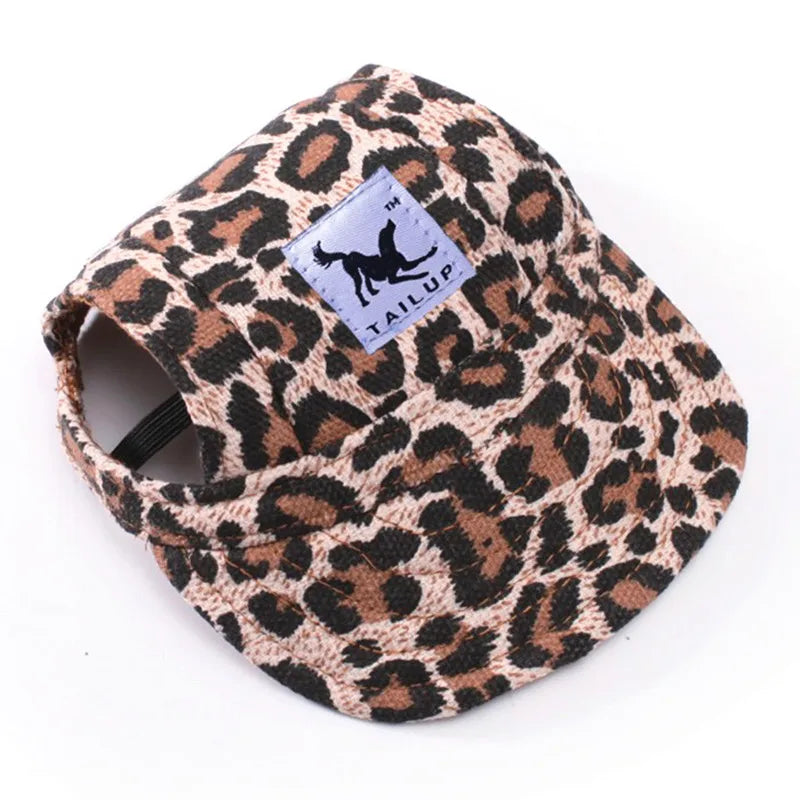 CutePaws Adjustable Dog Baseball Hat with Ear Holes for Small Pets-World Bazaar Life