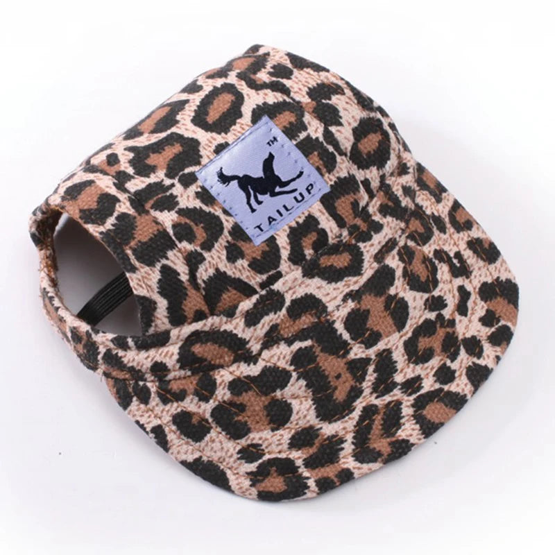 CutePaws Adjustable Dog Baseball Hat with Ear Holes for Small Pets-World Bazaar Life