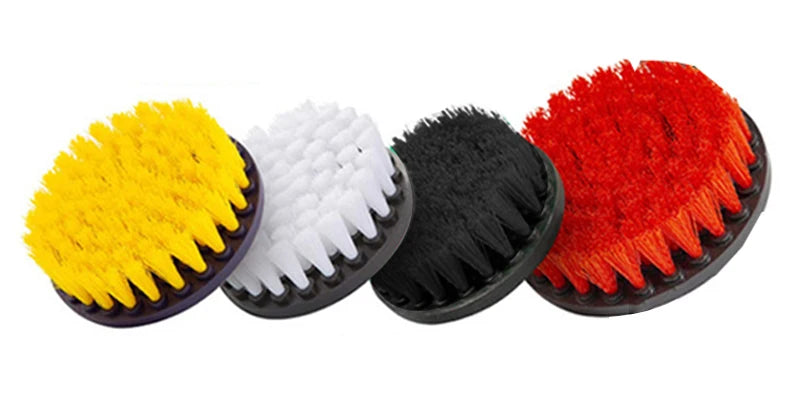 UNTIOR Electric Drill Brush Kit Power Scrubber Brush Attachments Set Scrub Wash Brushes Tools for Car Floor Tires Toilet Cleanin-World Bazaar Life