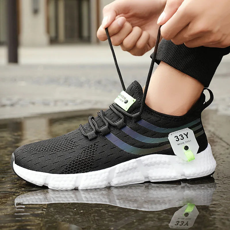 Men's Breathable Lightweight Mesh Running Shoes