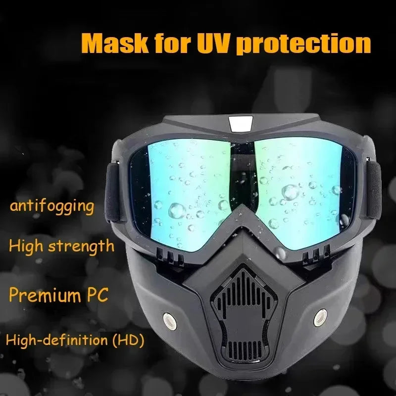 BSDDP Manufacturers Selling Retro Harley Mask Goggles for Off-road Motorcycle Goggles Outdoor Riding Goggles