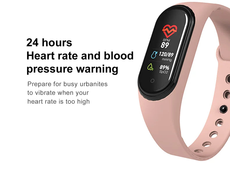 SmartFit Pro Wasserdichte Smartwatch – Blutdruck- und Herzfrequenzmesser
