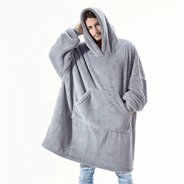 Women's Velvet Hoodie Pajamas with Pockets-World Bazaar Life