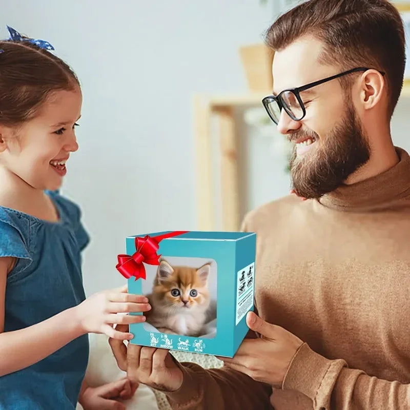 Interactive Kitty Robot Cat Plush Toy