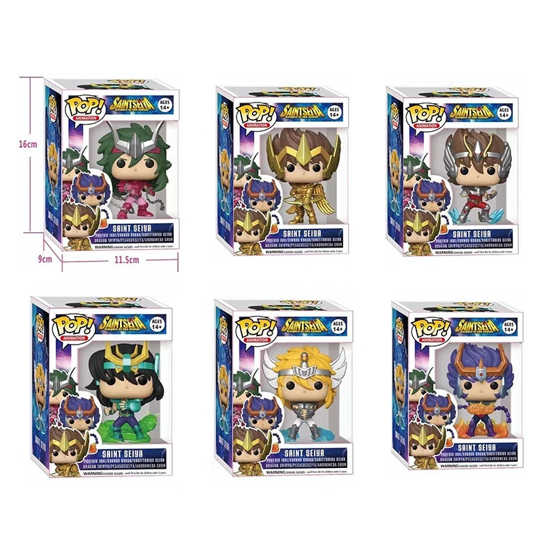 Phoenix Ikki & Hyoga Shiryu Saint Seiya PVC-Figur – Top-bewertetes Sammlerspielzeug für Kinder