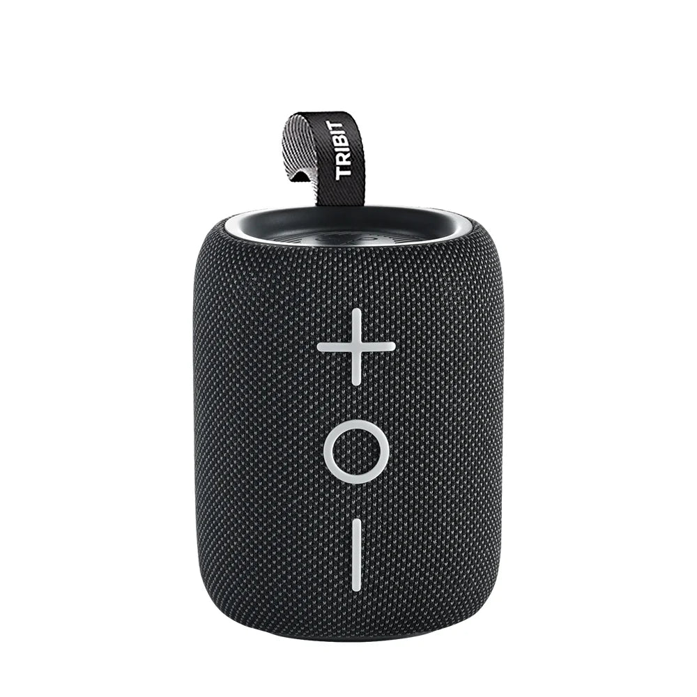 TRIBIT StormBox Mini Bluetooth Speaker, 12W 360° Sound With XBass, LEDs, 12 Hours playtimes, IPX7 Waterproof, For Hiking/Outdoor-World Bazaar Life