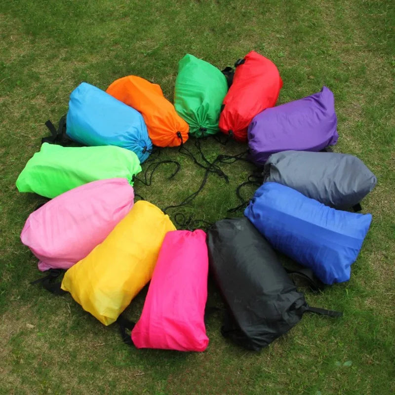 Air Sofa Bed for Camping, Beach & Travel – Compact & Waterproof-World Bazaar Life