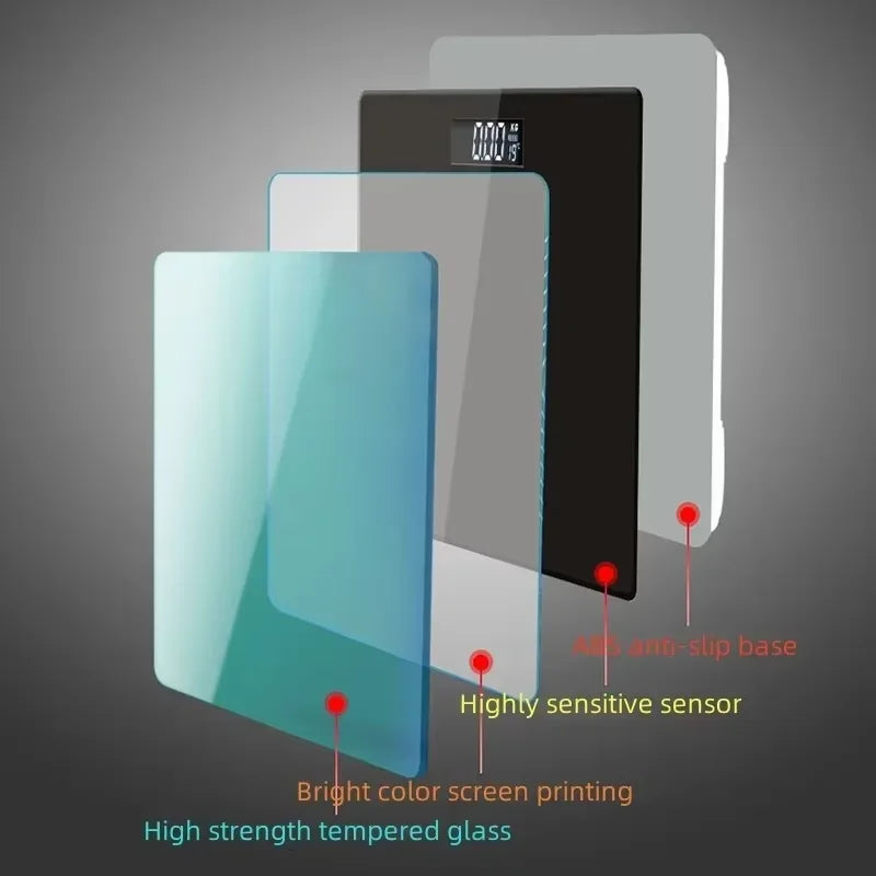 Smart Bluetooth Body Fat Scale Weight Loss Precision Electronic Scale with Mobile App for Home Fitness Tracking