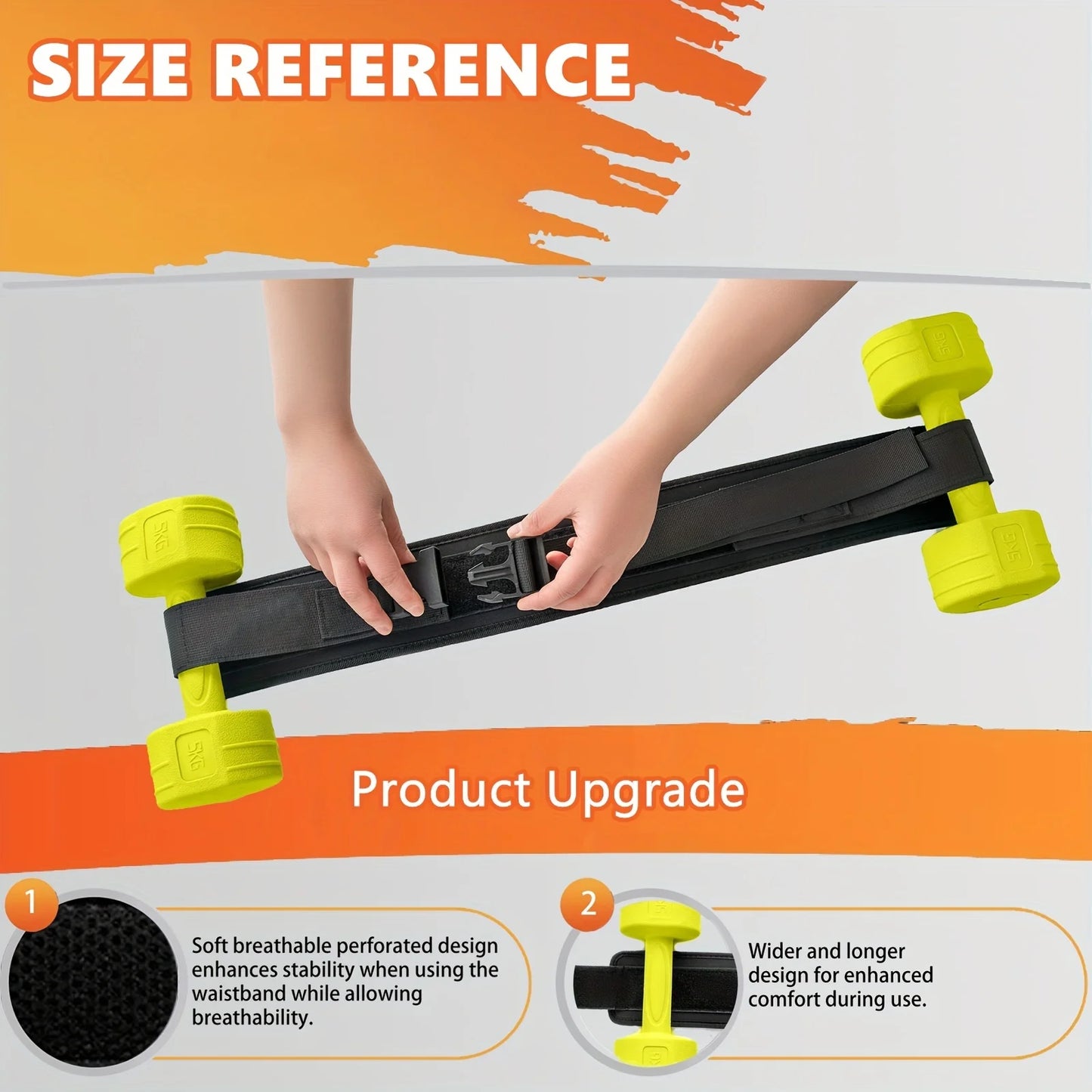 1 Stück Pro-Grade Hip Thrust Belt – Verbessern Sie Krafttraining, Körperübungen und Pilates mit Hanteln und Kugelhanteln