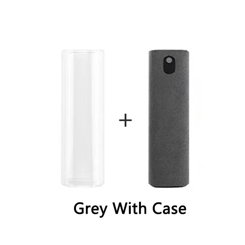 2In1 Mobile Phone Screen Cleaner Spray Bottle Set Computer PC Microfiber Cloth Wipe for iPhone iPad Macbook Screen Cleaning Tool