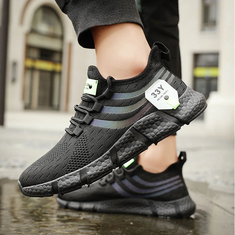 Men's Breathable Lightweight Mesh Running Shoes