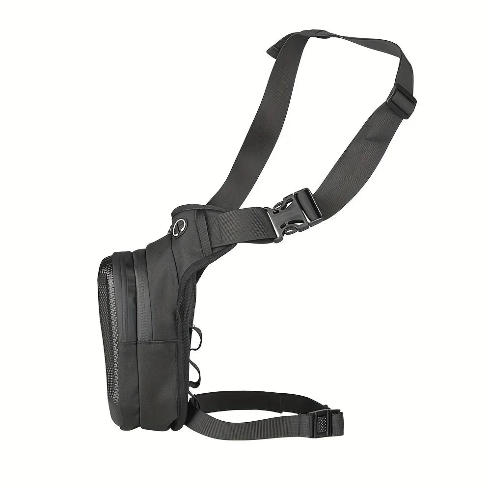 Men's Motorcycle Leg Bag Camping Leisure Waist Bag Waist Bag Travel Hiking Mountaineering Outdoor Pocket Waterproof
