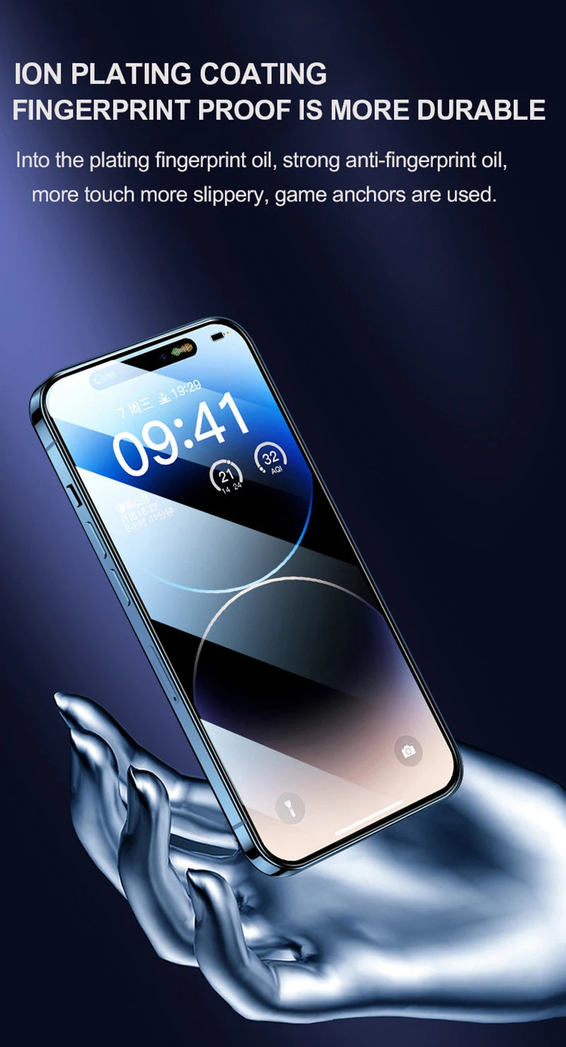 3-Pack Premium Tempered Glass Screen Protectors for iPhone 14, 13, 15, 11, 16 Pro Max & More - Top-Rated, User-Friendly