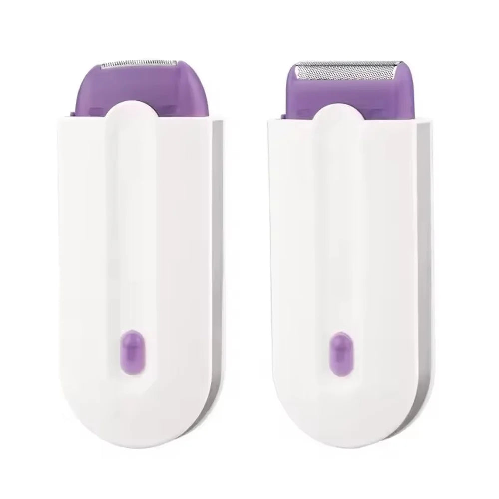 Electric Epilator Electric Shaver Razor Mini Rechargeable Removes Painless Hair Removal Facial Epilator for Facial Body ? ?-World Bazaar Life