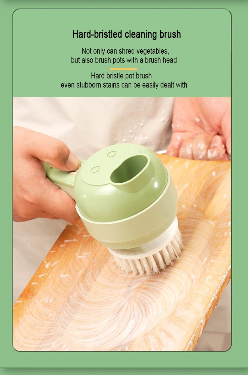 Wireless Electric Food Processor Vegetable Cutter Fruit Slicer Garlic Masher Mincer Handheld Stirrer Kitchen Cooking Accessories