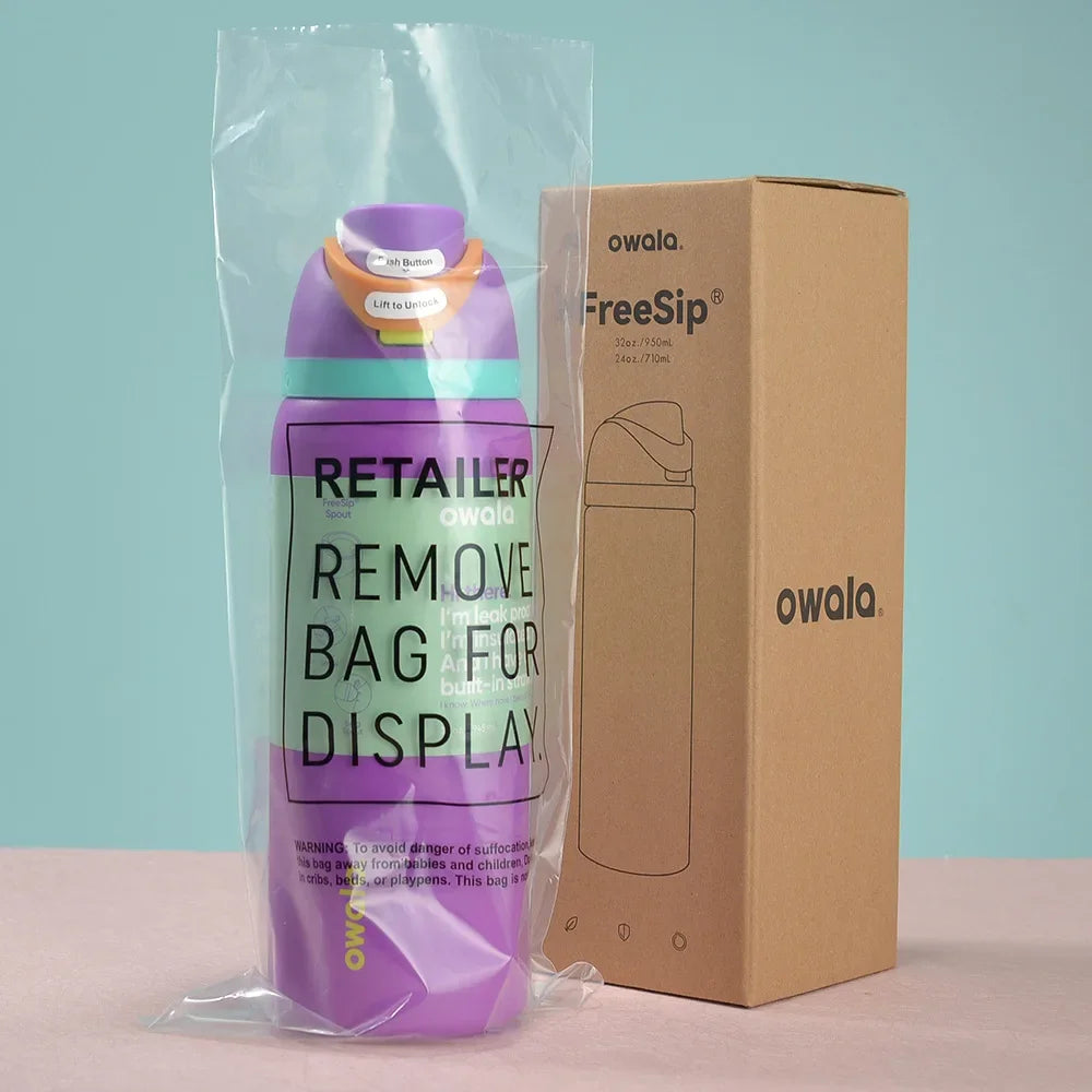 32 Oz Insulated Stainless Steel Cup Water Bottle with Straw, BPA-Free Sports Water Bottle, Great for Travel-World Bazaar Life
