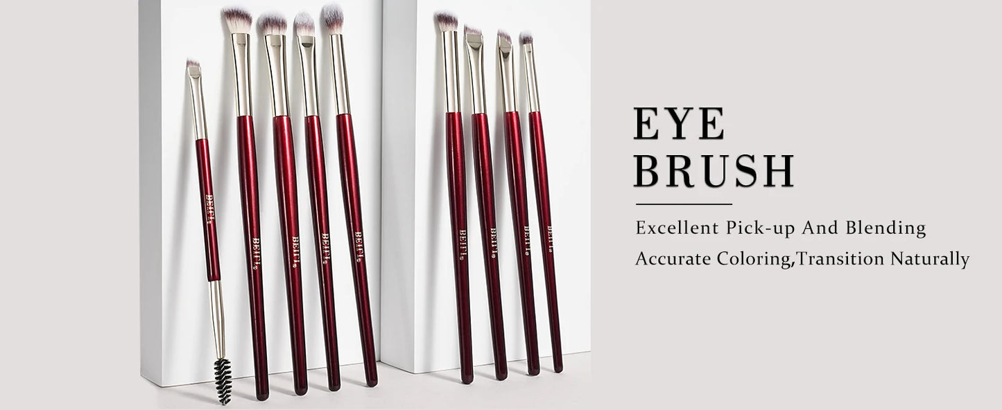 BEILI 9/15/30Pcs Pro Makeup Brushes Suitable for Foundation Powder Concealer Eyeshadow Eyebrow Eyelashes Eyeliner Brush Set-World Bazaar Life