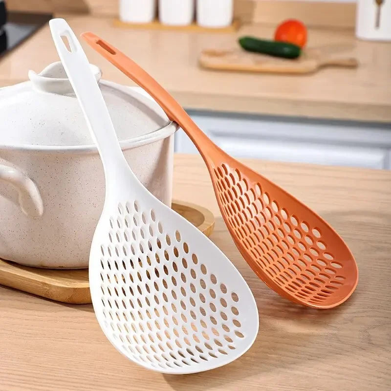 Heat-Resistant Dumpling Strainer Spoon.