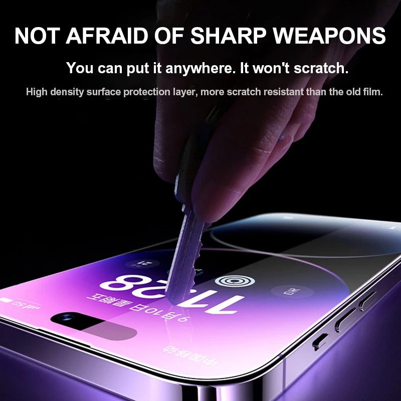 3-Pack Premium Tempered Glass Screen Protectors for iPhone 14, 13, 15, 11, 16 Pro Max & More - Top-Rated, User-Friendly