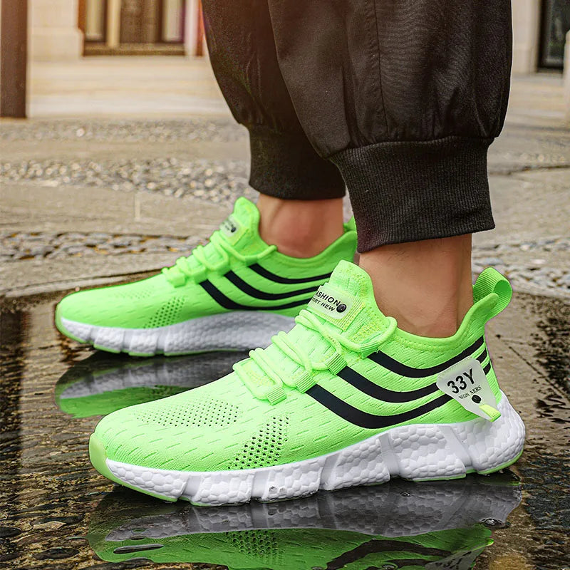 Men's Breathable Lightweight Mesh Running Shoes