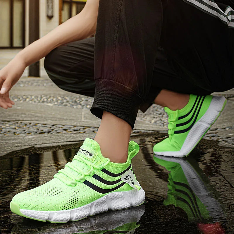 Men's Breathable Lightweight Mesh Running Shoes