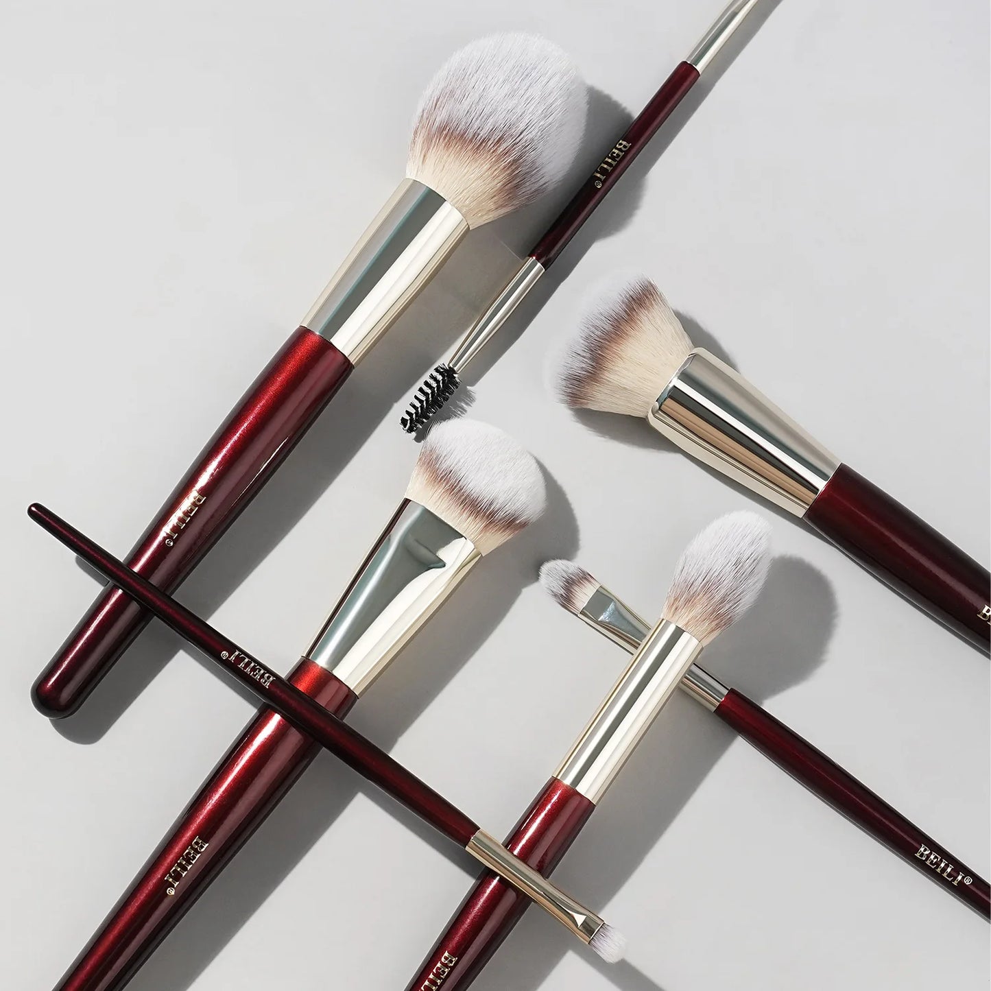 BEILI 9/15/30Pcs Pro Makeup Brushes Suitable for Foundation Powder Concealer Eyeshadow Eyebrow Eyelashes Eyeliner Brush Set-World Bazaar Life