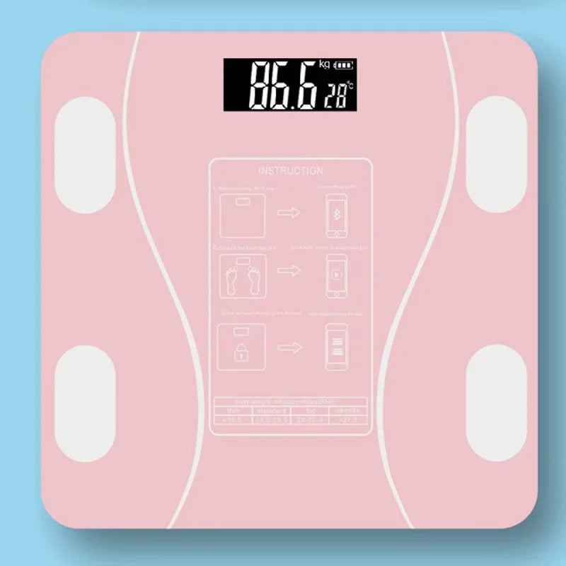 Body fat scale for weight loss special intelligent precision weight scale for girls' small electronic body fat scale