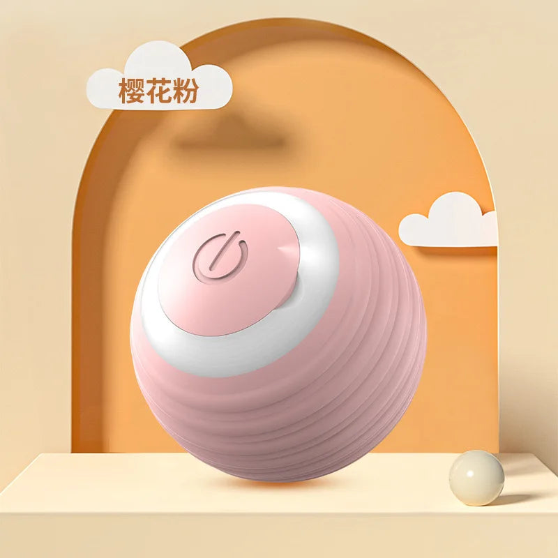 Cat Interactive Ball Smart Pet Cat Toys Indoor Automatic Rolling Magic Ball Electronic Interactive Cat Toy Cat Game Accessories-World Bazaar Life