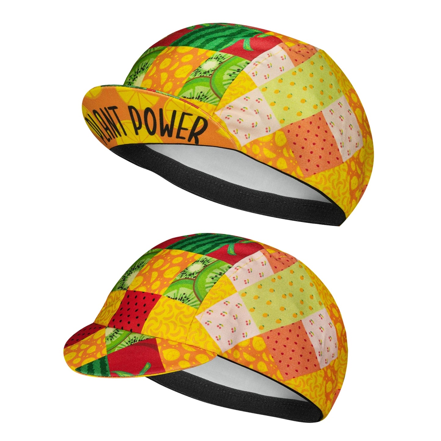 SweetMatt Classic Retro Beer Coffee Ice Cream Cartoon Polyester Cycling Caps Bicycle Quick Dry Sports Hats Summer Bike Balaclava