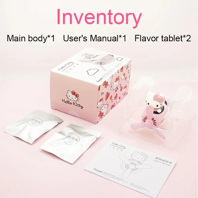 Sanrio Accesiories Hello Kitty Car Small Plane Fragrance Car Decoration Accessories Kawaii Outlet Air Freshener New Hot Sale-World Bazaar Life