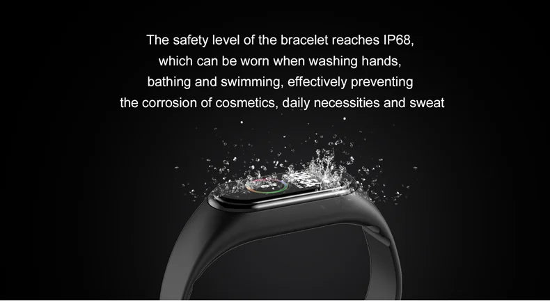 SmartFit Pro Wasserdichte Smartwatch – Blutdruck- und Herzfrequenzmesser