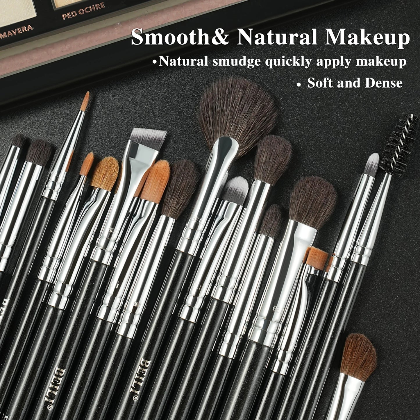 BEILI 9/15/30Pcs Pro Makeup Brushes Suitable for Foundation Powder Concealer Eyeshadow Eyebrow Eyelashes Eyeliner Brush Set-World Bazaar Life