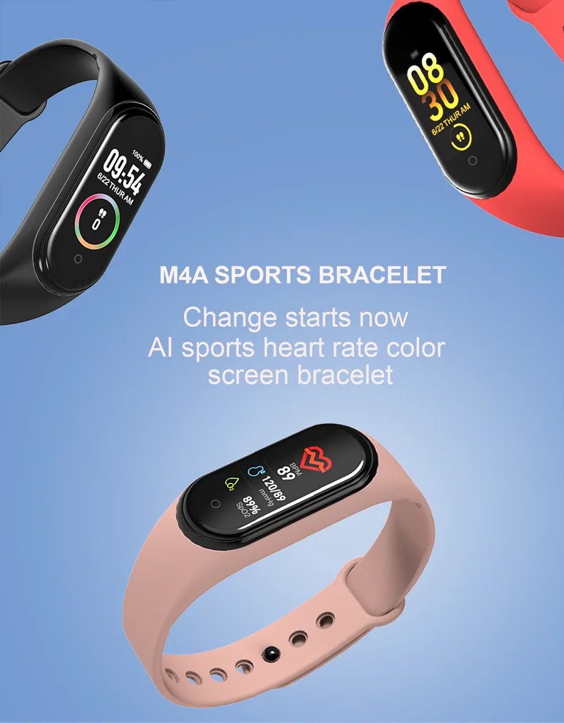 SmartFit Pro Wasserdichte Smartwatch – Blutdruck- und Herzfrequenzmesser