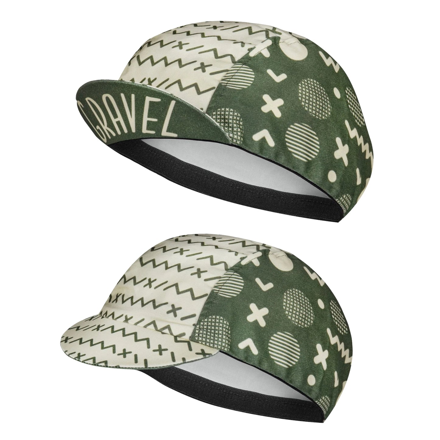 SweetMatt Classic Retro Beer Coffee Ice Cream Cartoon Polyester Cycling Caps Bicycle Quick Dry Sports Hats Summer Bike Balaclava
