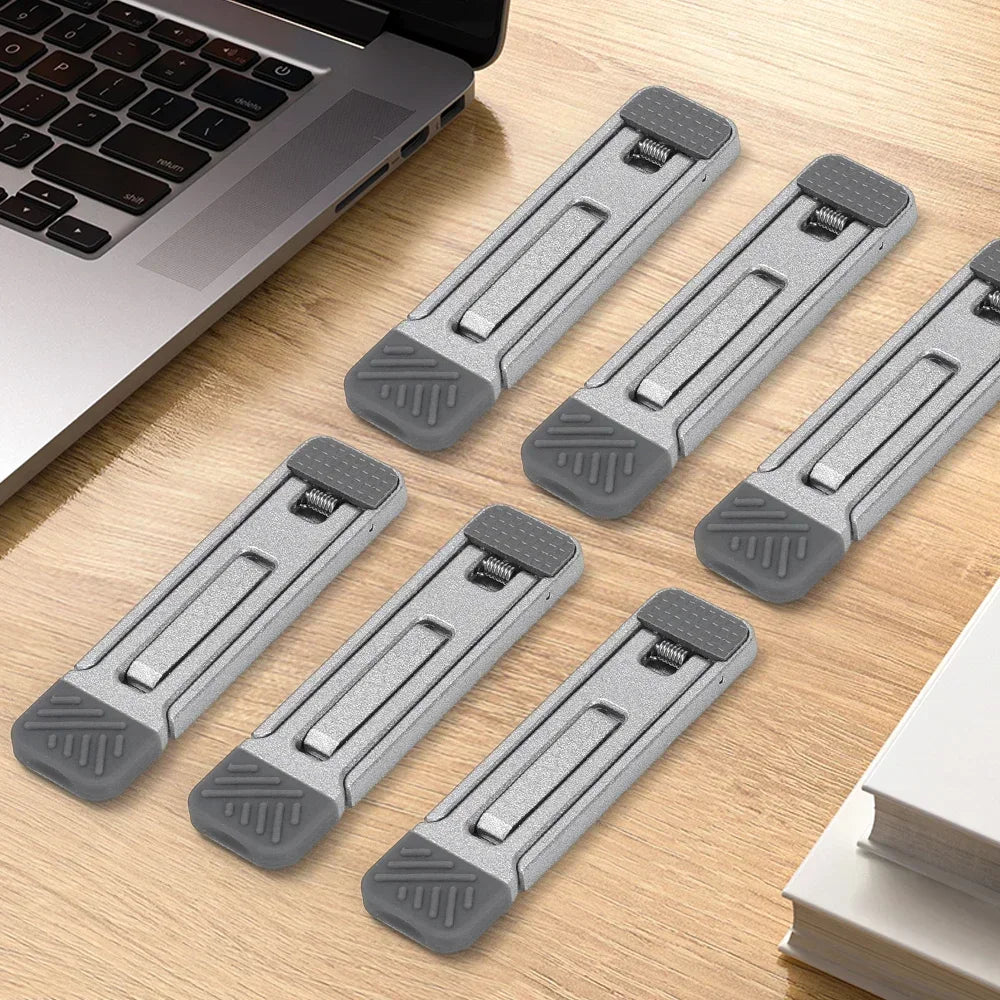 Portable Laptop Stand Aluminum Alloy Mini Folding Holder 3 Height Adjustment Notebook Bracket Accessories for Macbook Cell Phone