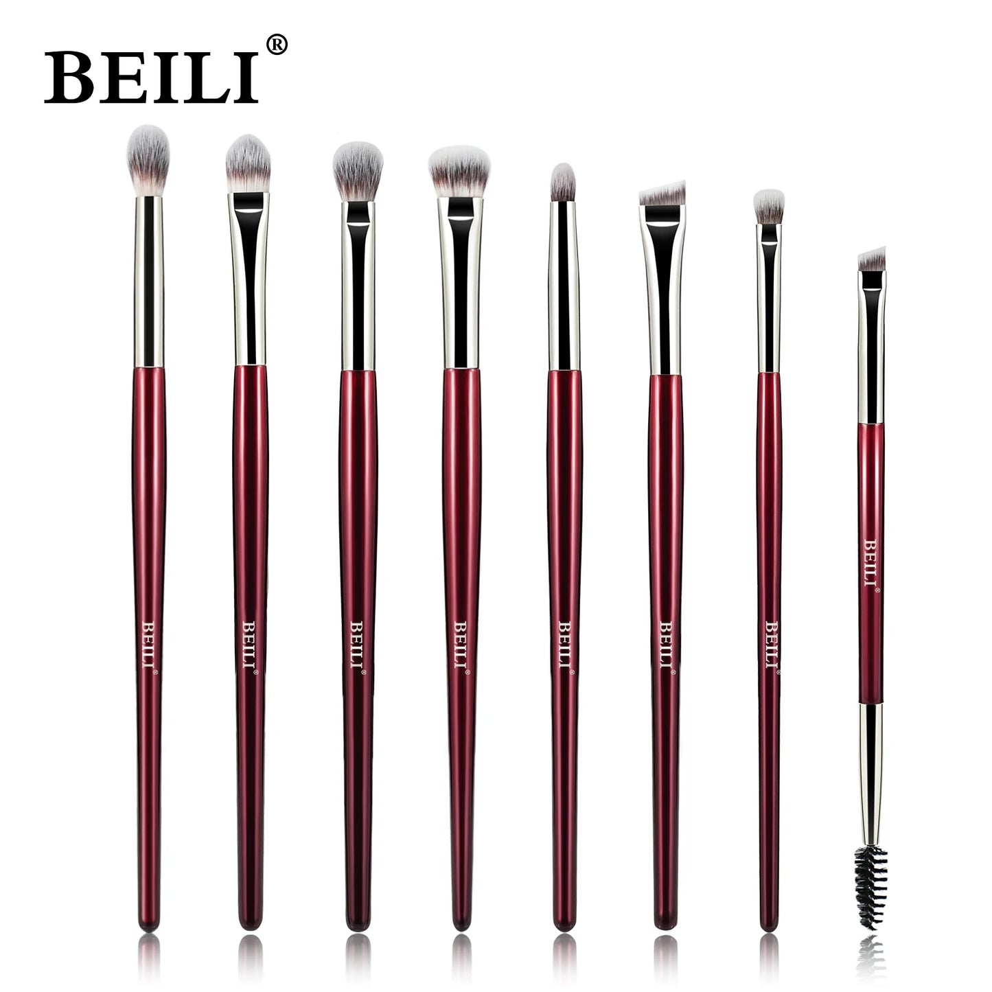 BEILI 9/15/30Pcs Pro Makeup Brushes Suitable for Foundation Powder Concealer Eyeshadow Eyebrow Eyelashes Eyeliner Brush Set-World Bazaar Life