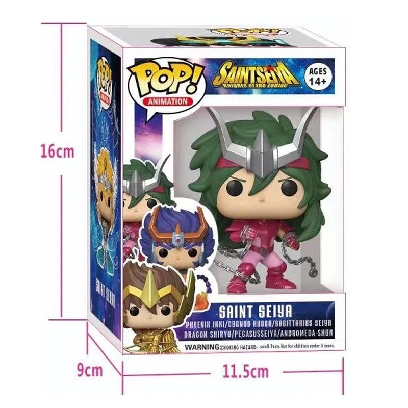 Phoenix Ikki & Hyoga Shiryu Saint Seiya PVC-Figur – Top-bewertetes Sammlerspielzeug für Kinder